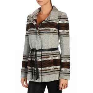 PAIGE Haylynn Wool Zip Up Jacket Size XS